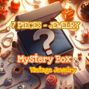 7 Pieces of Jewelry Mystery Package - Different Era Jewelry